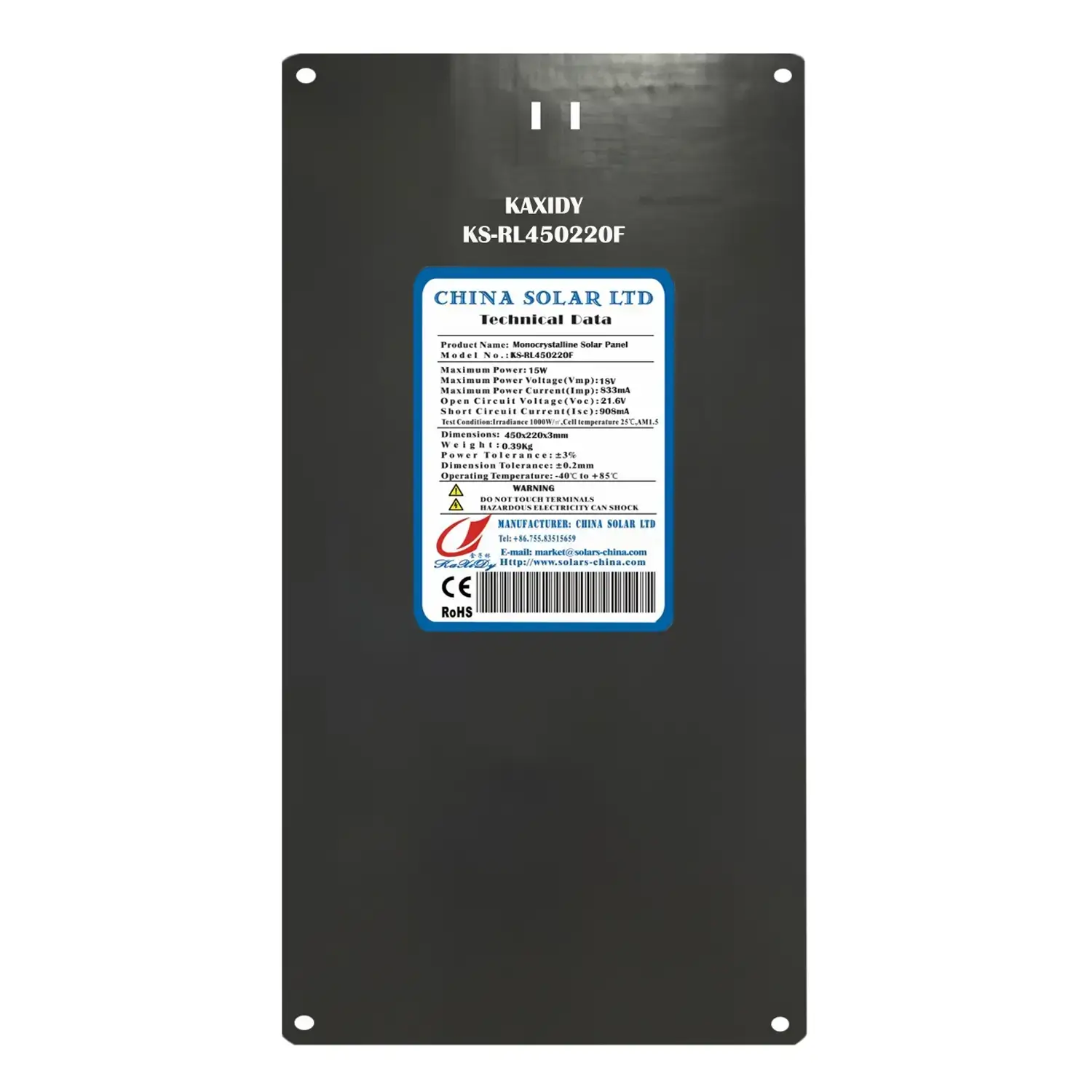 12V paneles solares flexibles