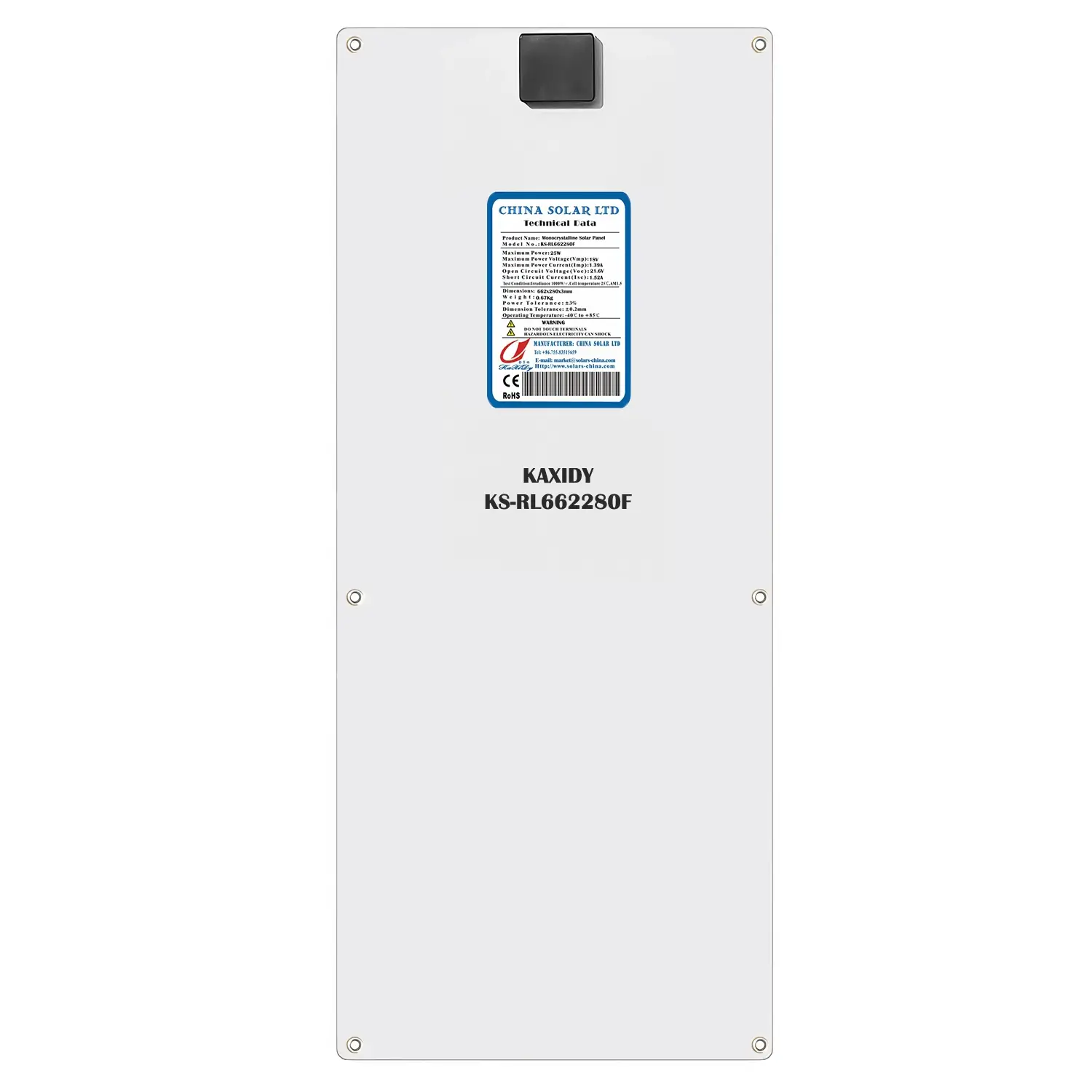 Panel Fotovoltaico 18V
