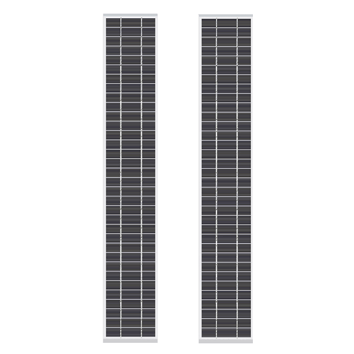 paneles solares largo