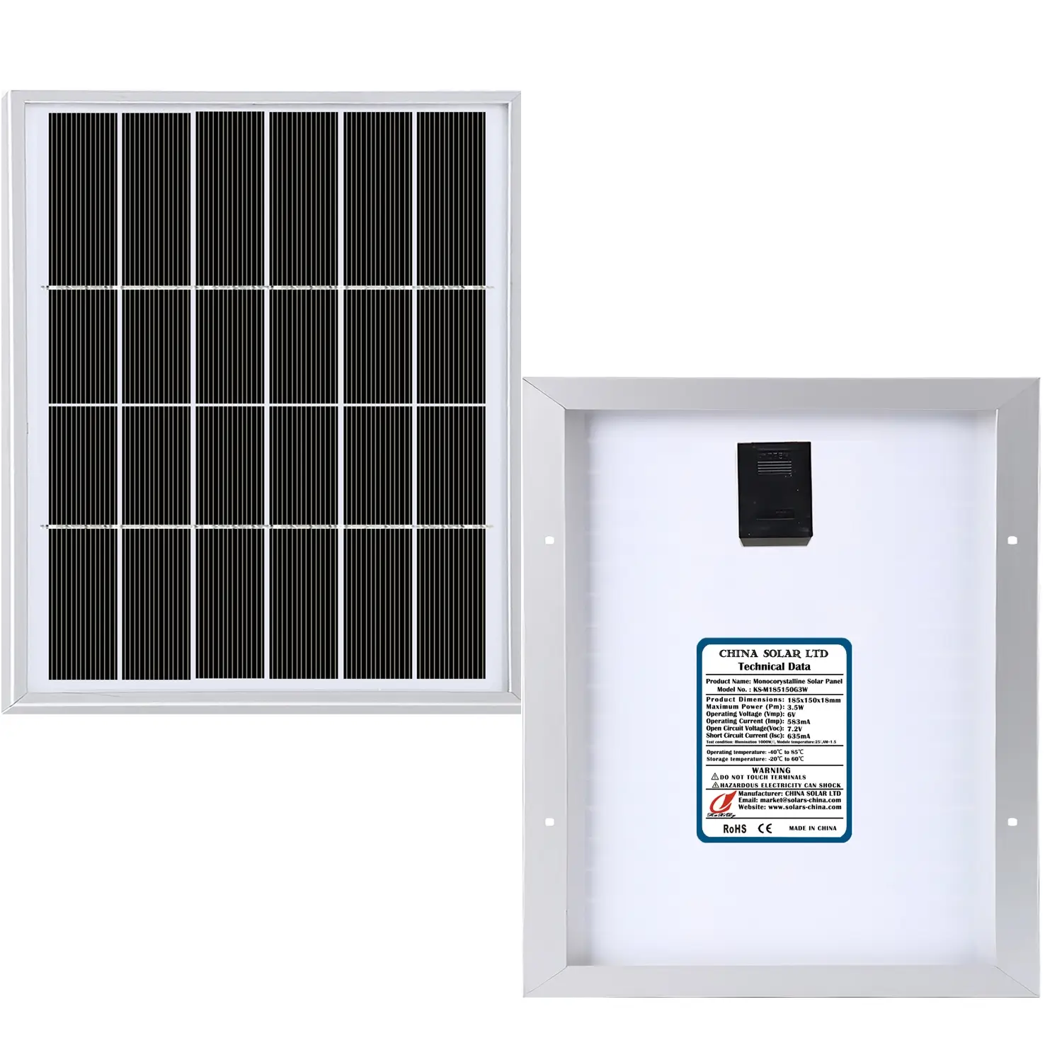 3W paneles solares