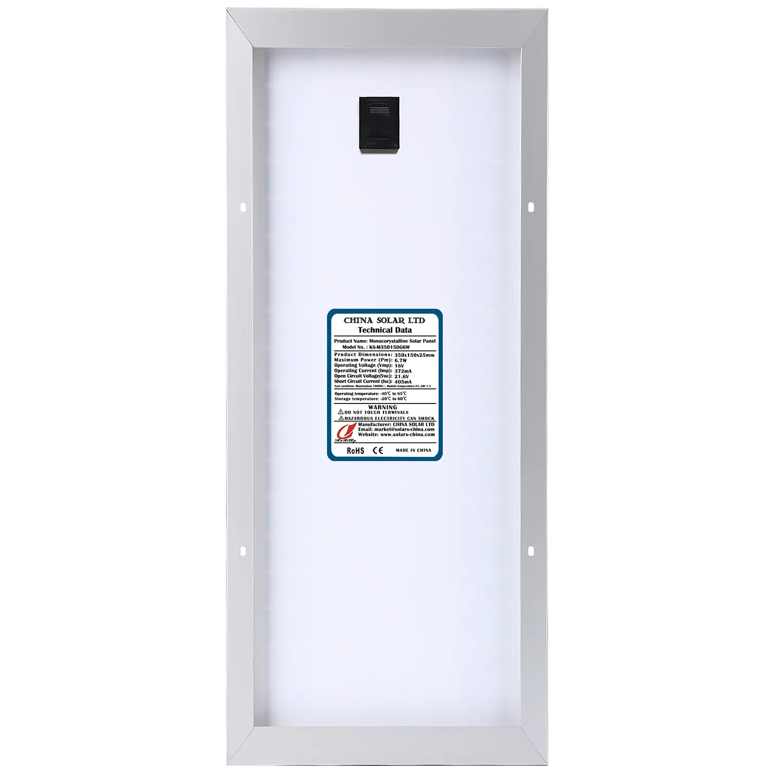 paneles solares 6W