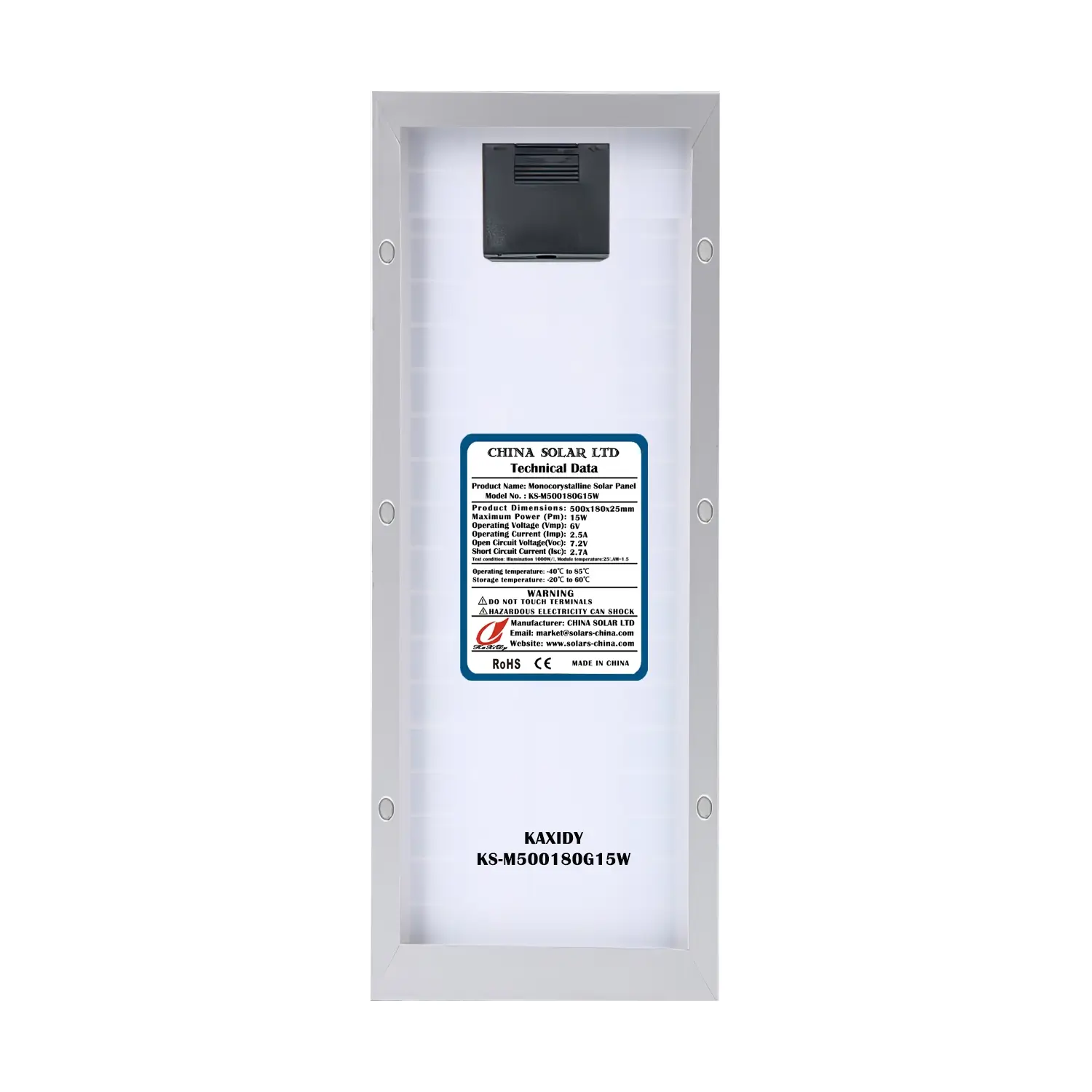 paneles solares 15W