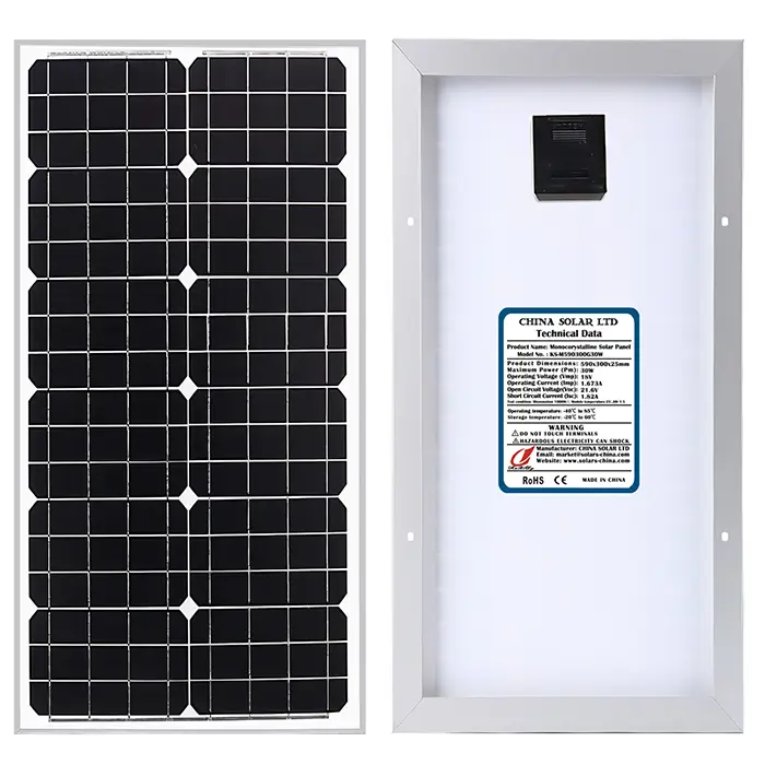 Módulos Solares 30W