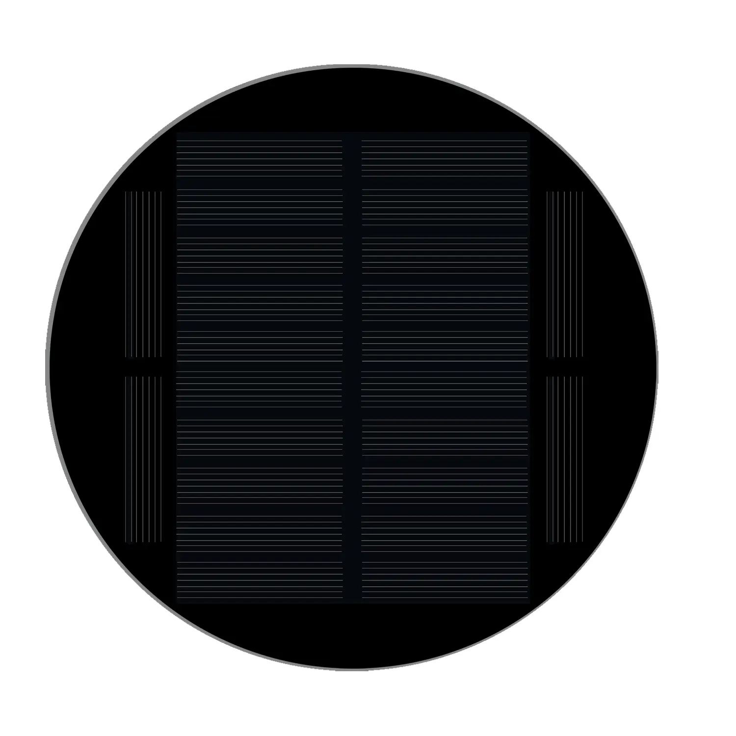 6V Paneles Solares Circulares