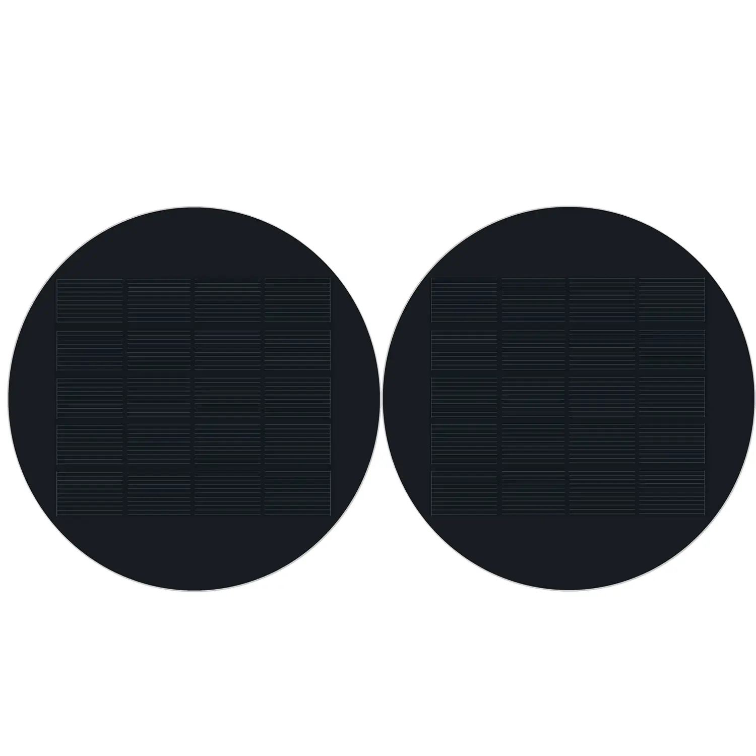 2W Paneles Solares Circulares