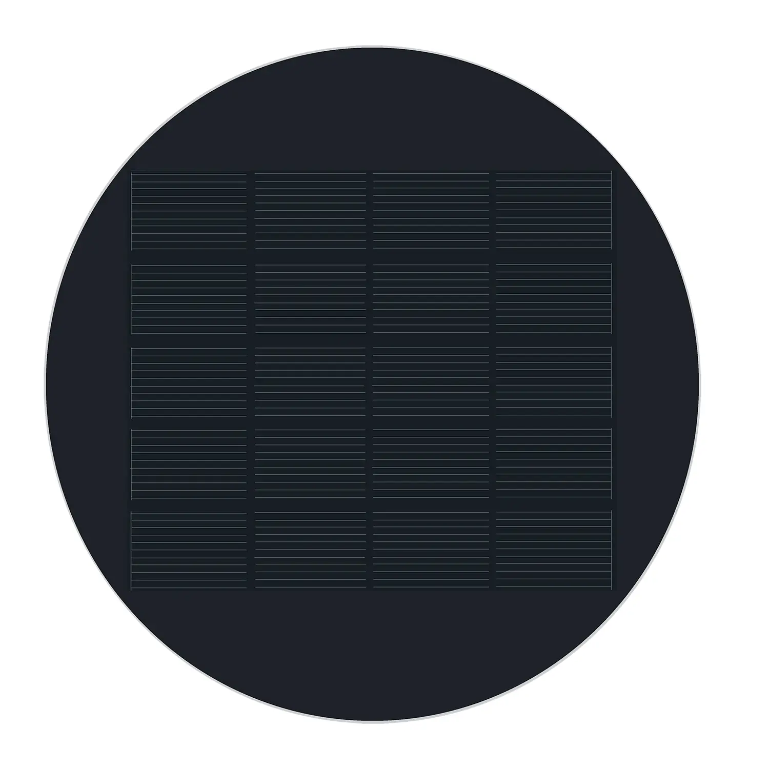 Paneles Solares Redondo 5V