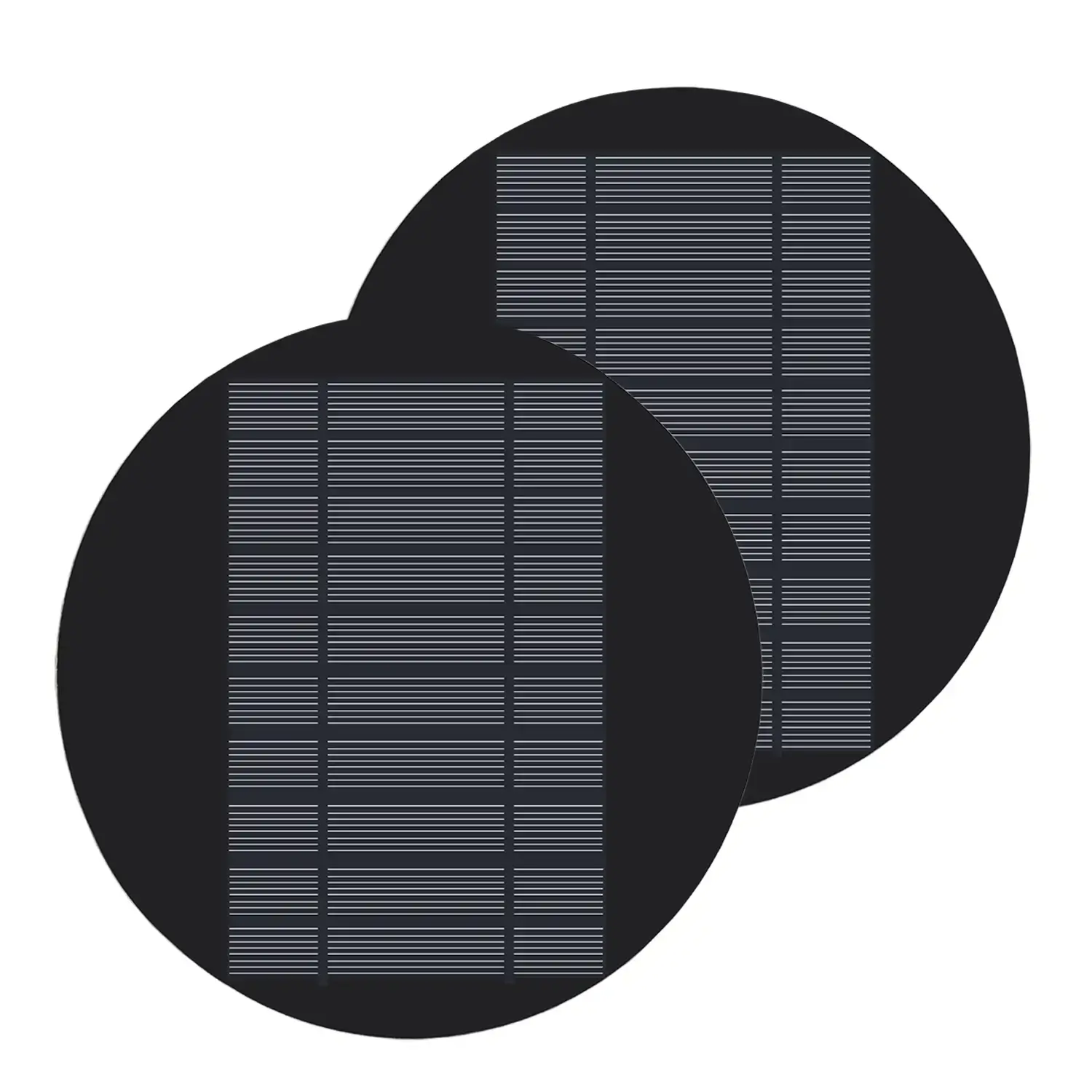 5V Paneles Solares Circulares