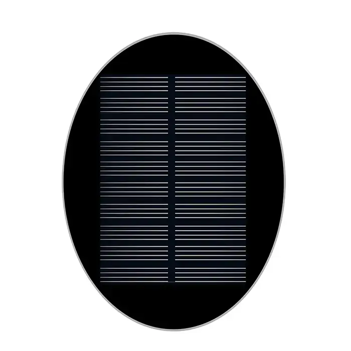 paneles solares ovalado
