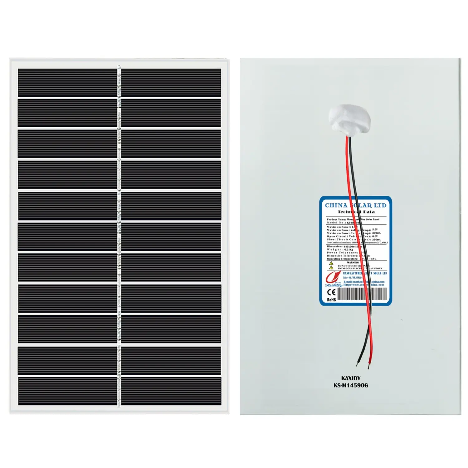 Paneles Solares 5,5V