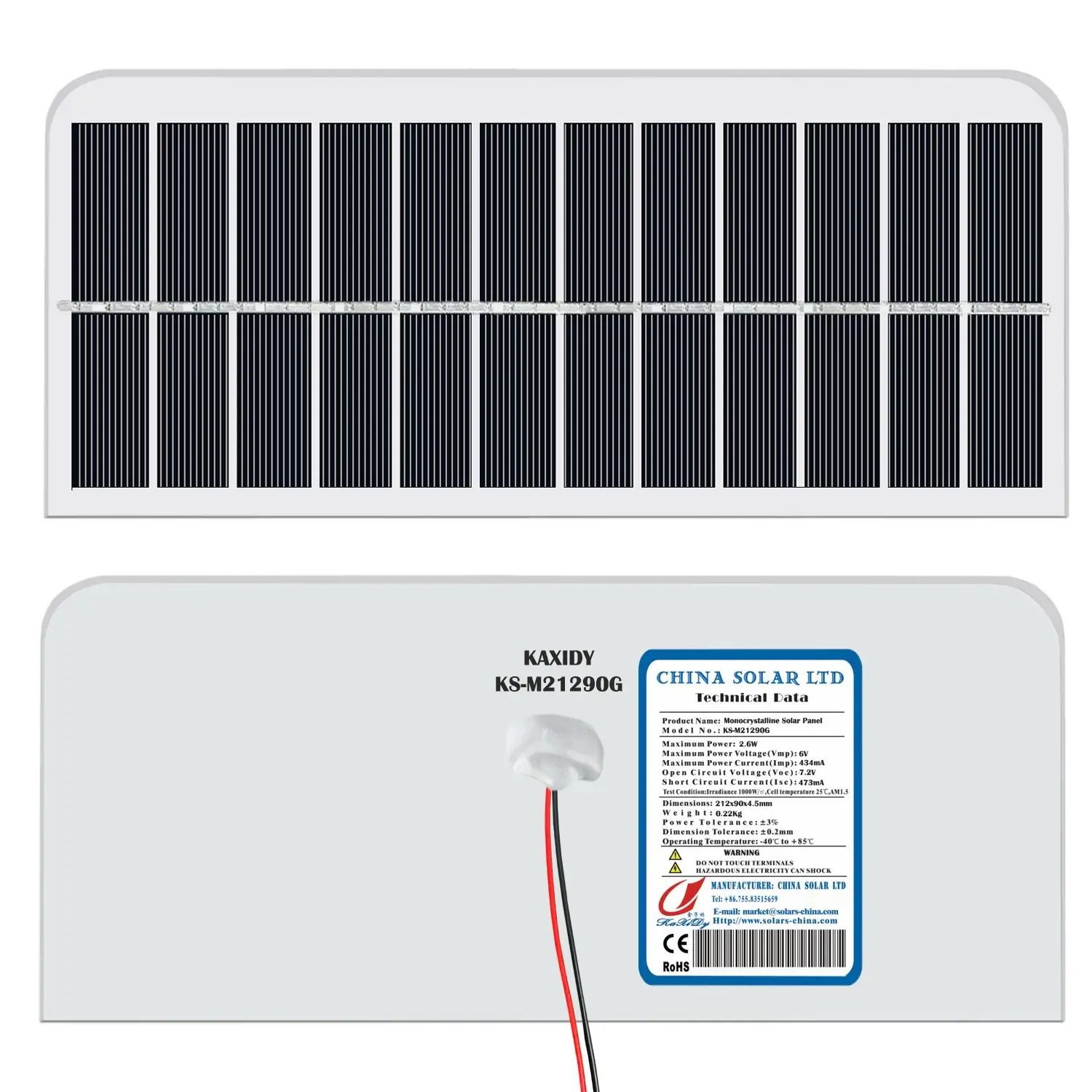 paneles solares 6V