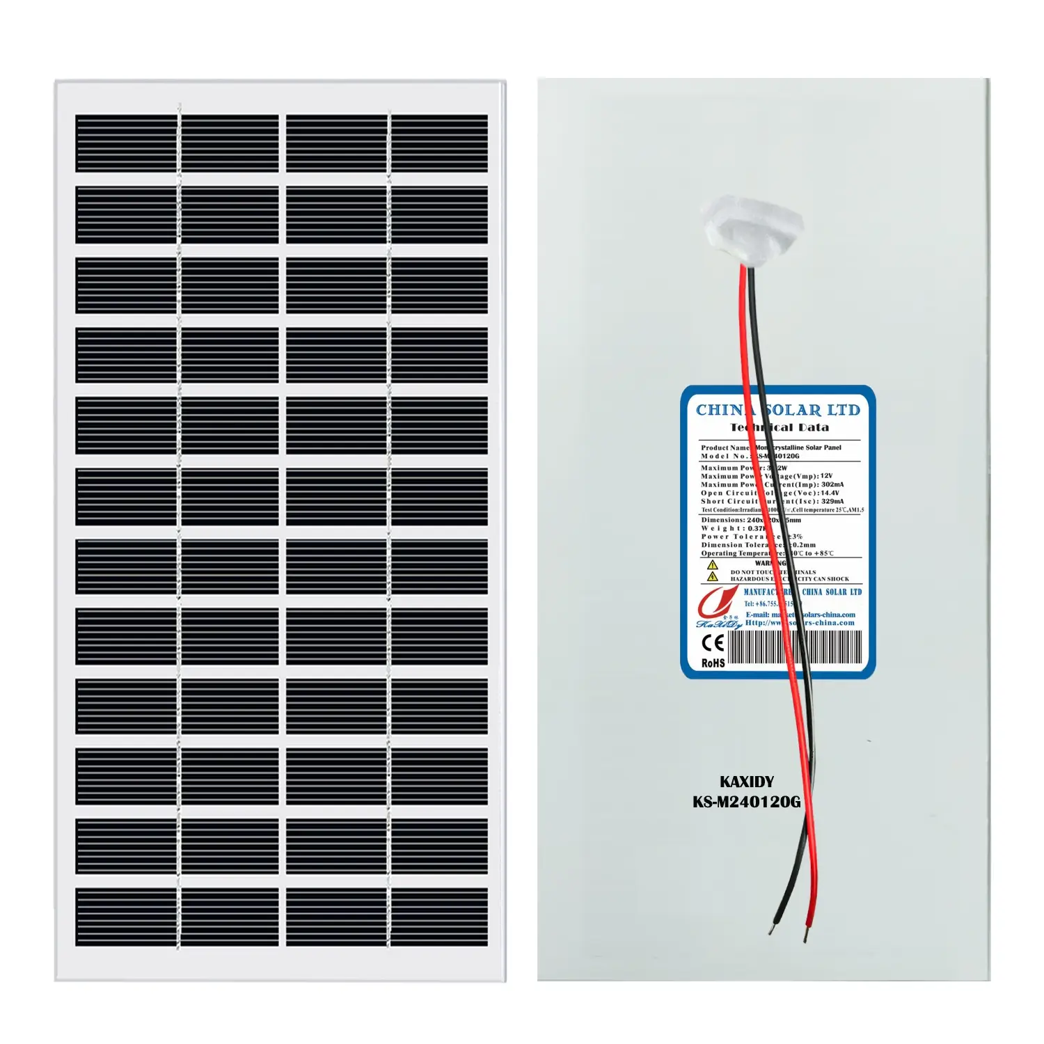 10W Paneles Solares