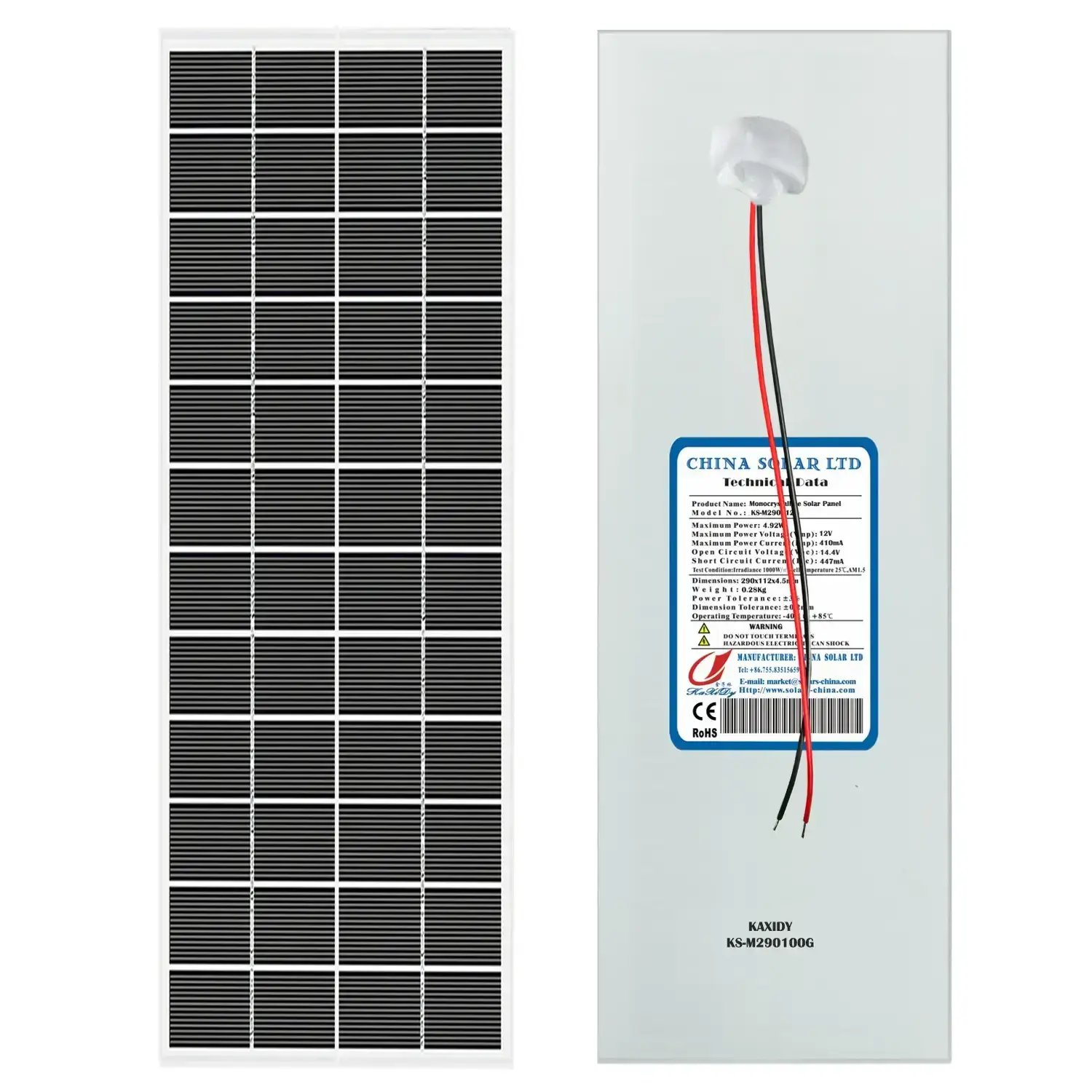 12V paneles solares