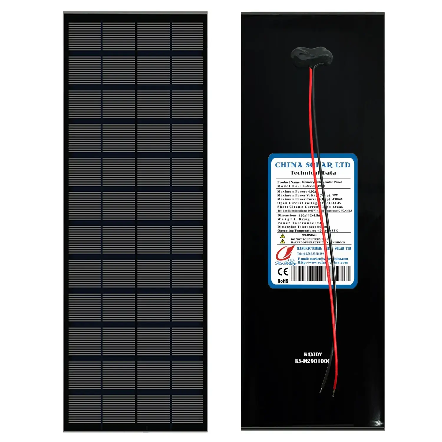 paneles solares 12V