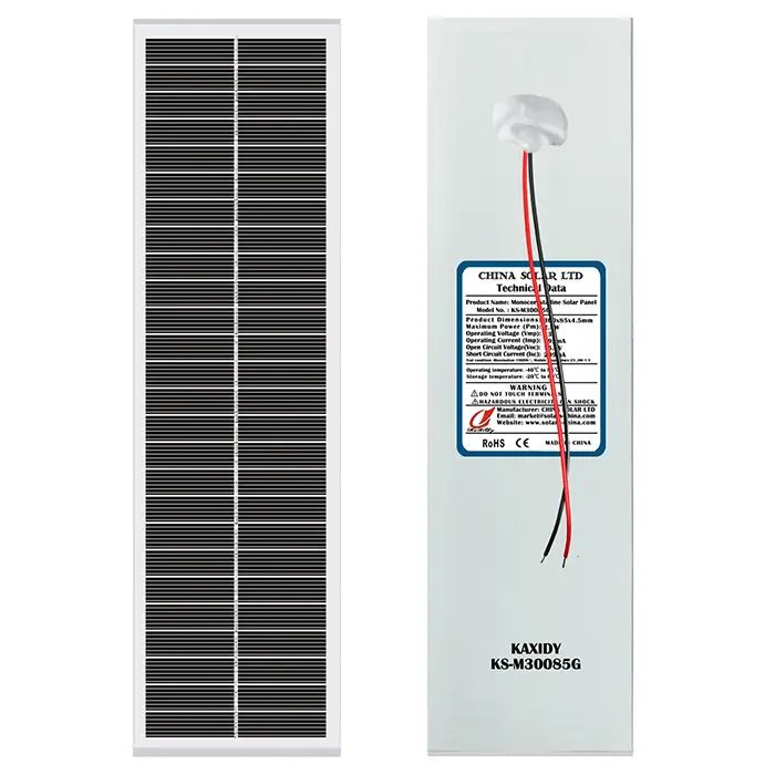 paneles solares 13V