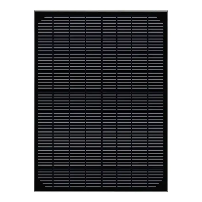 12V Paneles Solares Negro