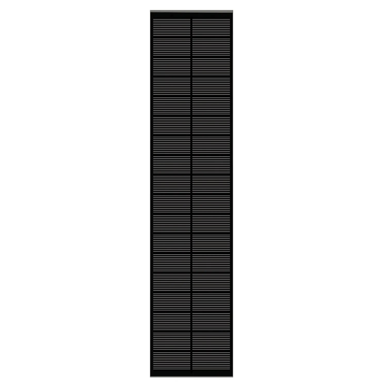 9V paneles solares negro