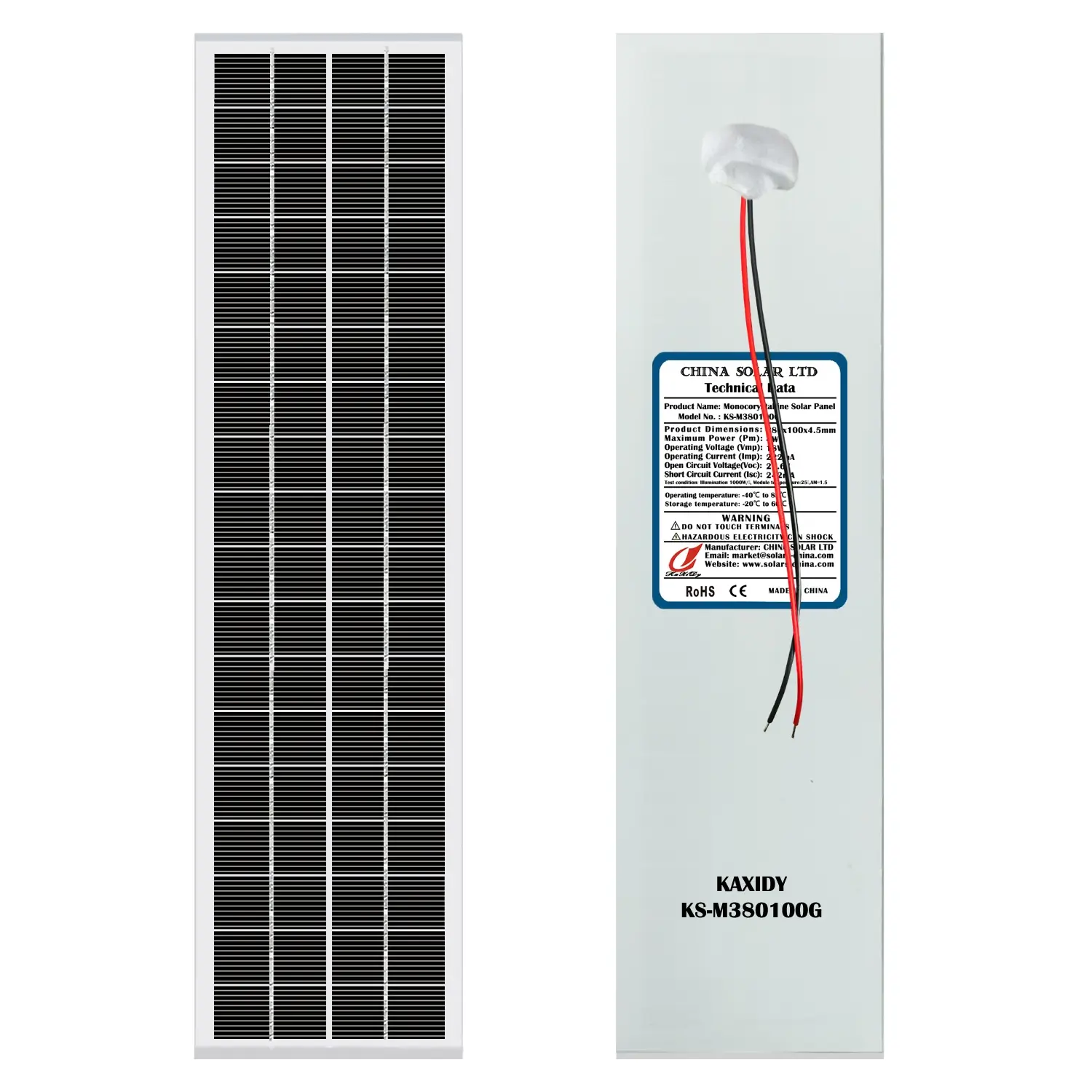 paneles solares 4W