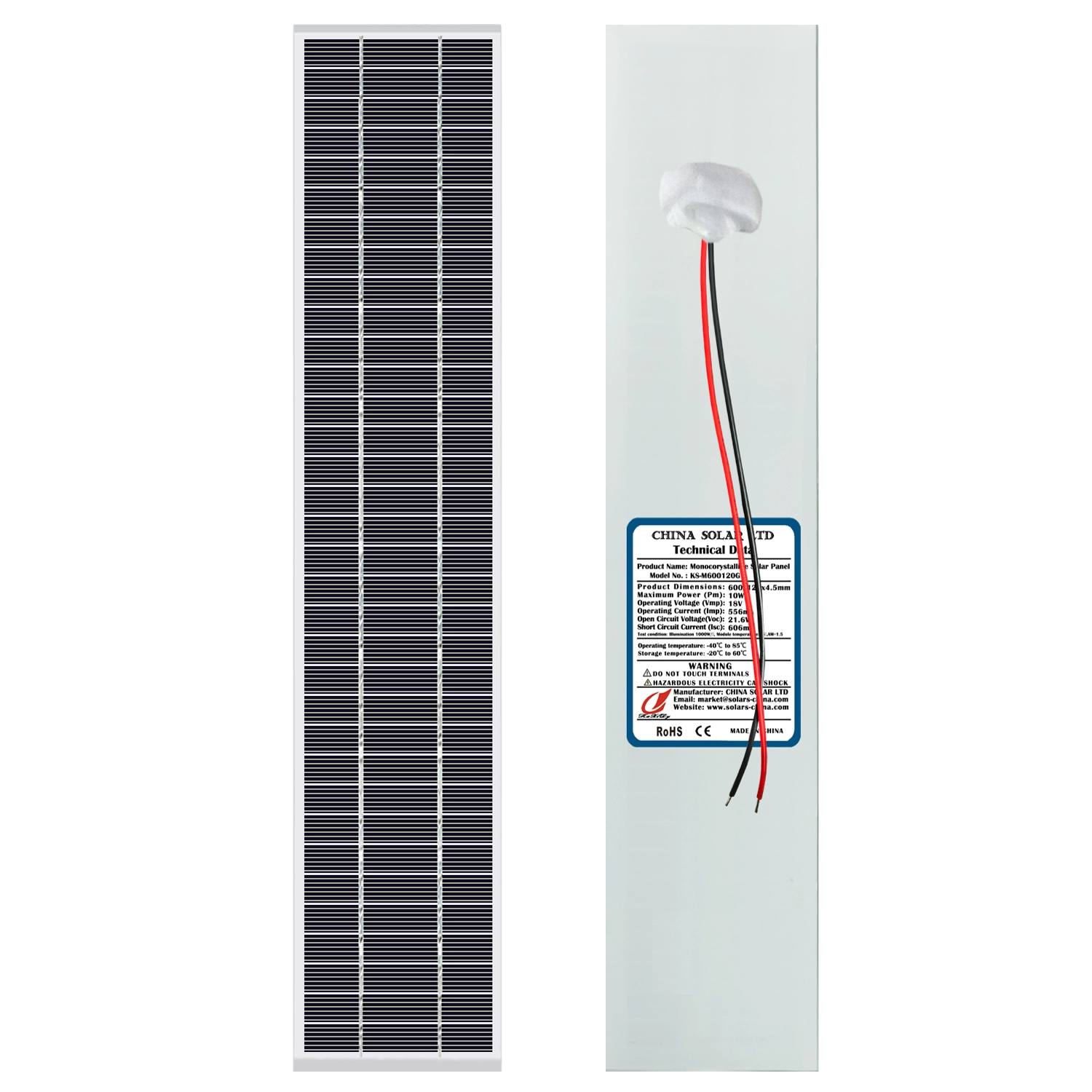 10W Paneles Solares