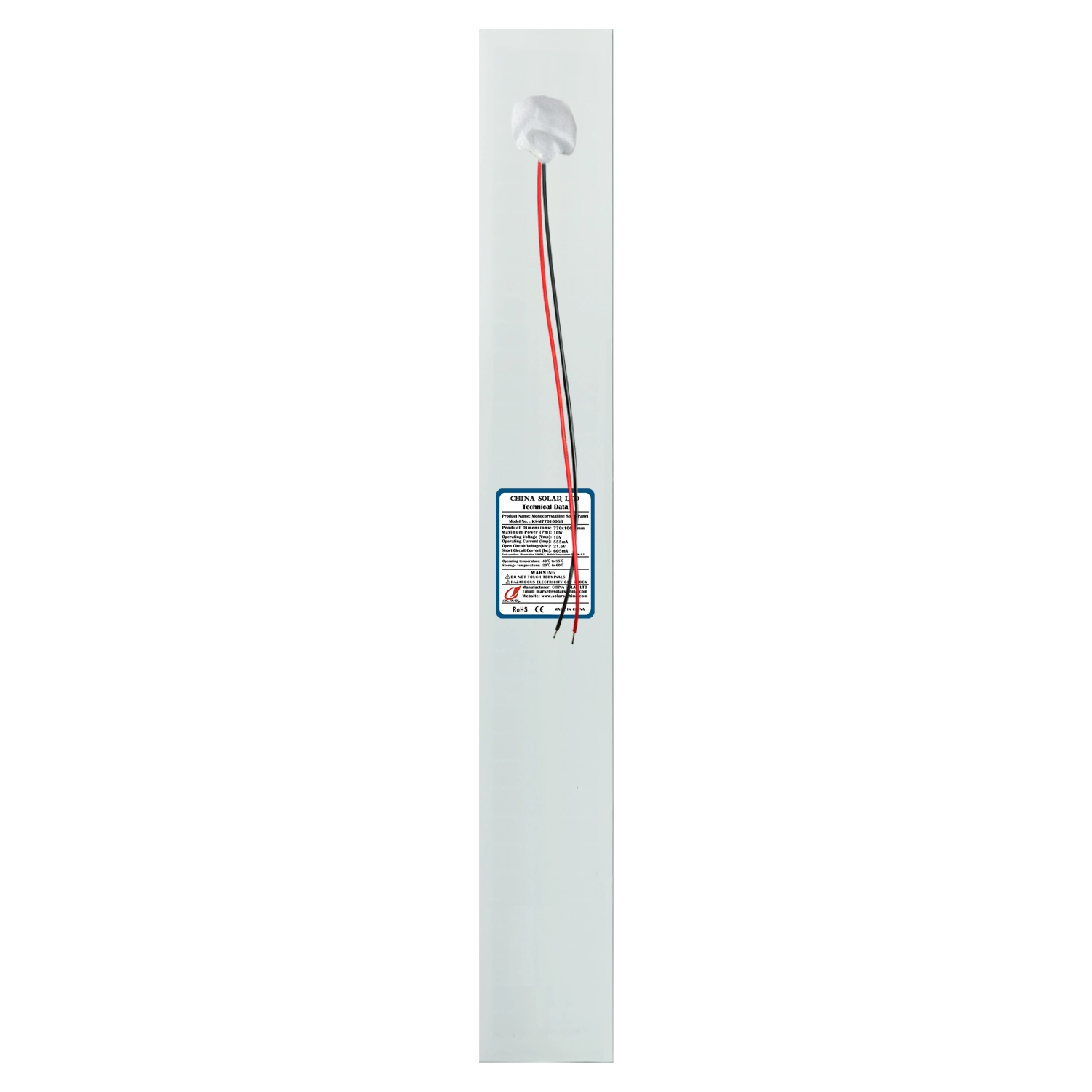 paneles solares 10W 18V