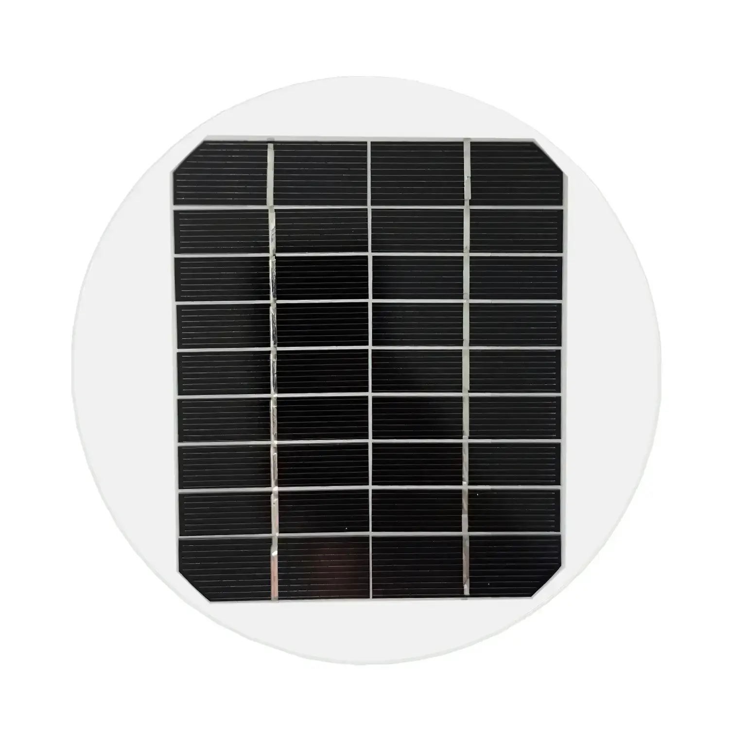 9V Paneles Solares circulaire