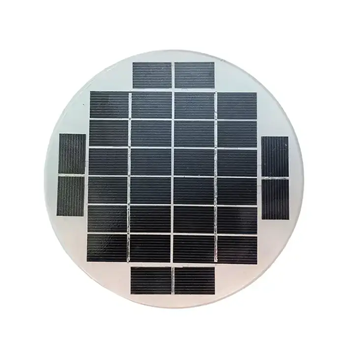 Paneles Solares Redondo 6V