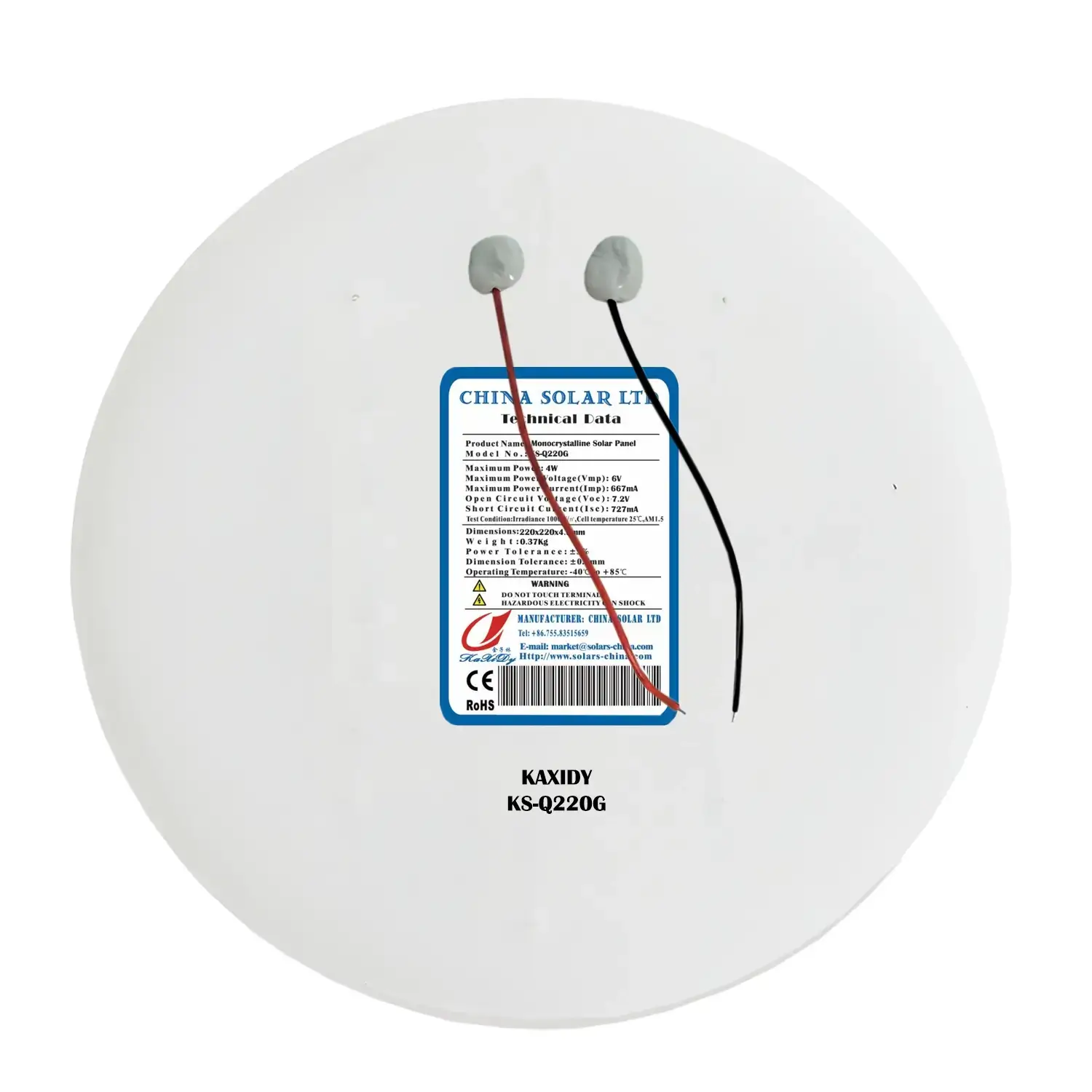 4W Paneles fotovoltaicos circulaire