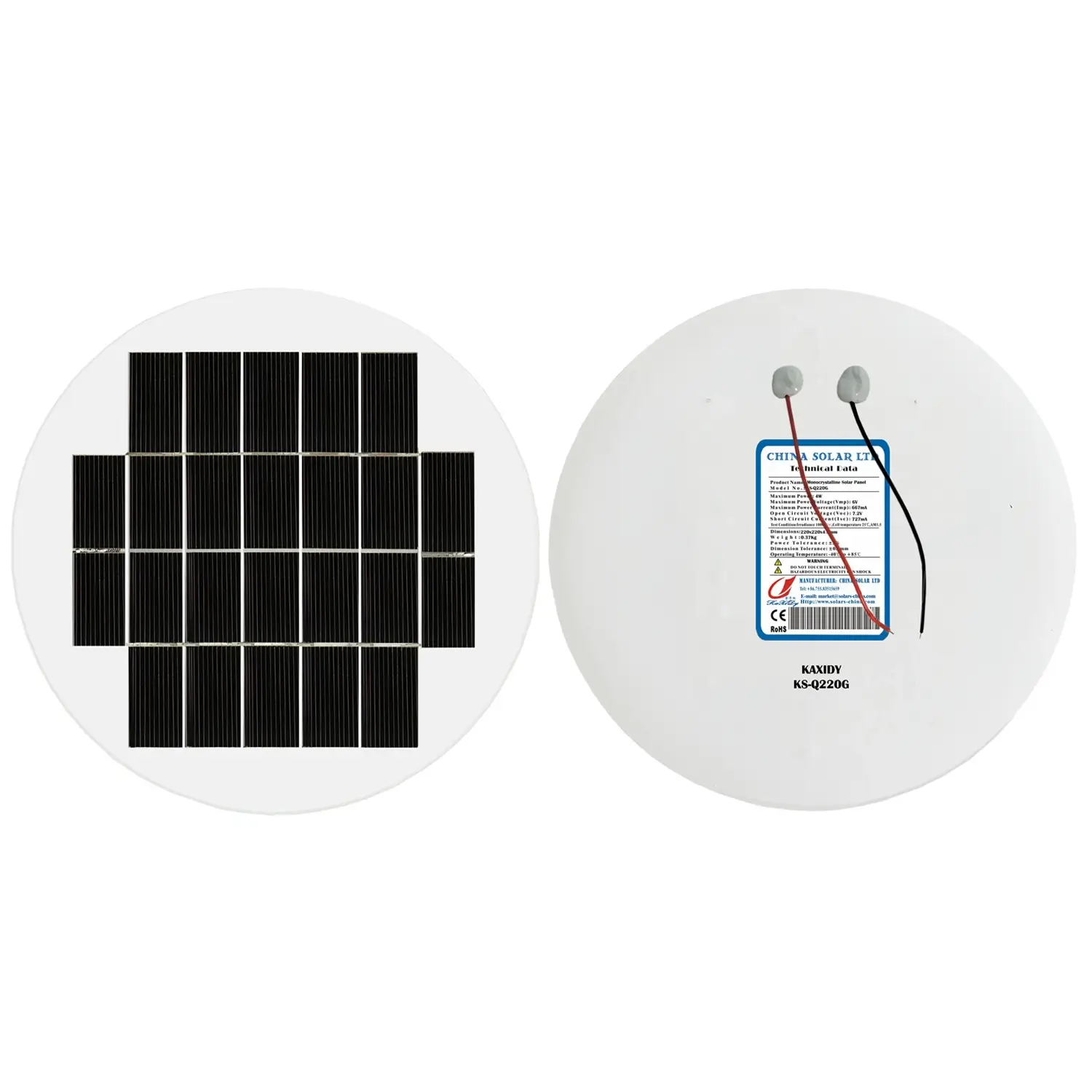 Paneles fotovoltaicos circulaire