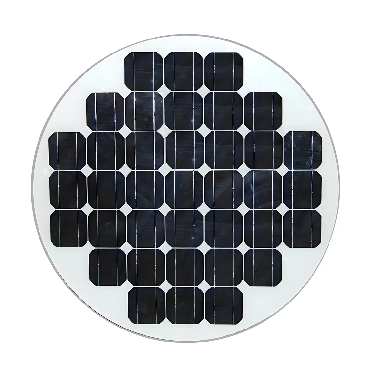 80W Paneles Solares Redondo