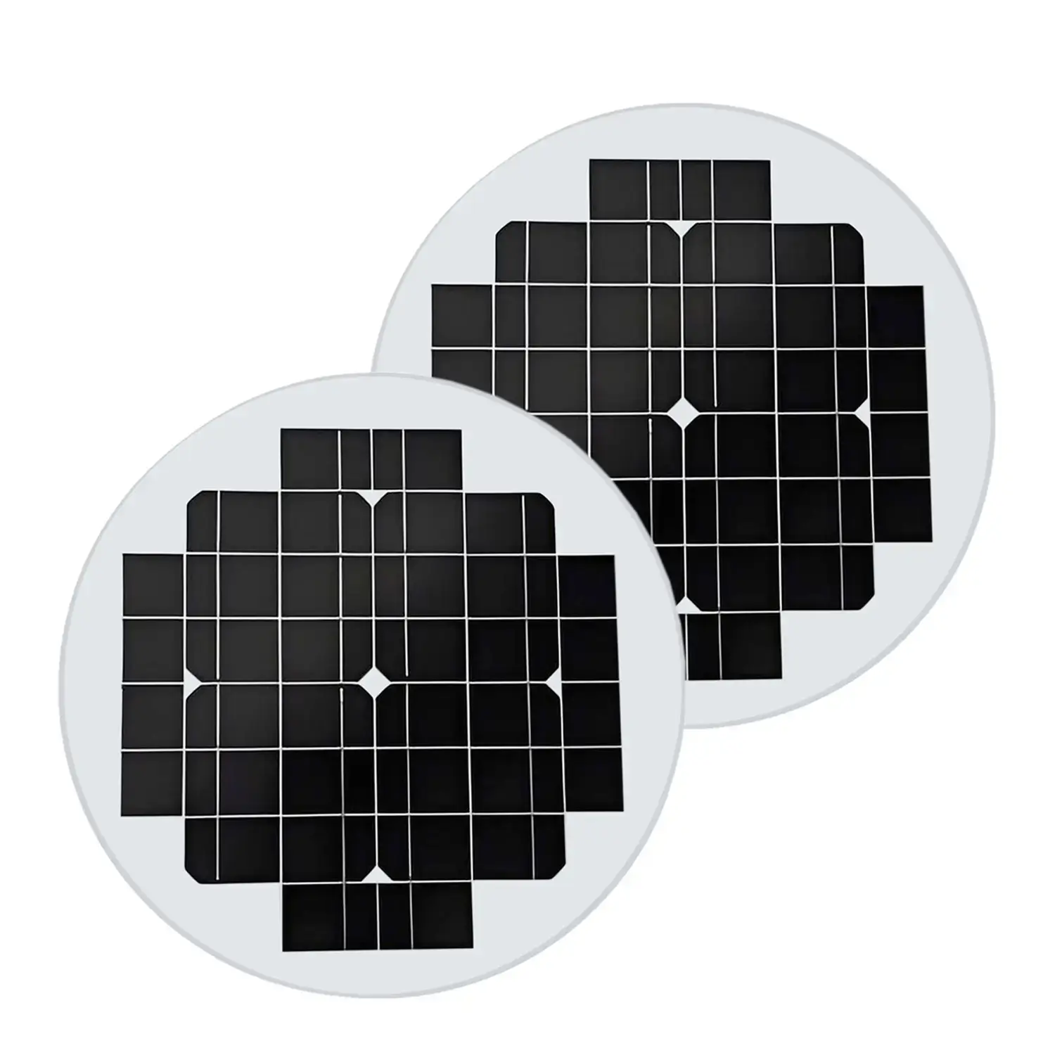 paneles solares redondo 20W